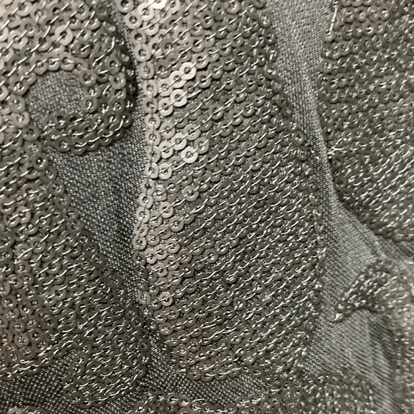 Bebe Charcoal and Black Textured Leggings - Picture 4 of 4